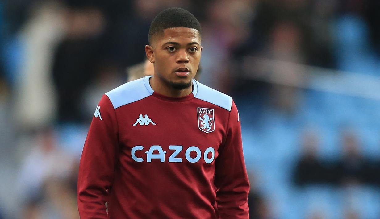 Sebagai pengganti Jack Grealish, Aston Villa mendatangkan Leon Bailey dari Bayer Leverkusen dengan nilai transfer sebesar 32 juta euro. Tampil tak sesuai harapan, musim ini ia hanya tampil dalam 18 laga di Liga Inggris dengan torehan 1 gol adan 2 assist hingga akhir musim 2020/2021. (AFP/Lindsey Parnaby)