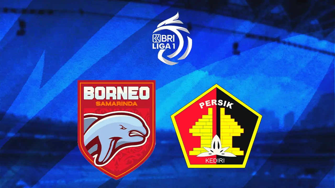BRI Liga 1 - Borneo FC Vs Persik Kediri
