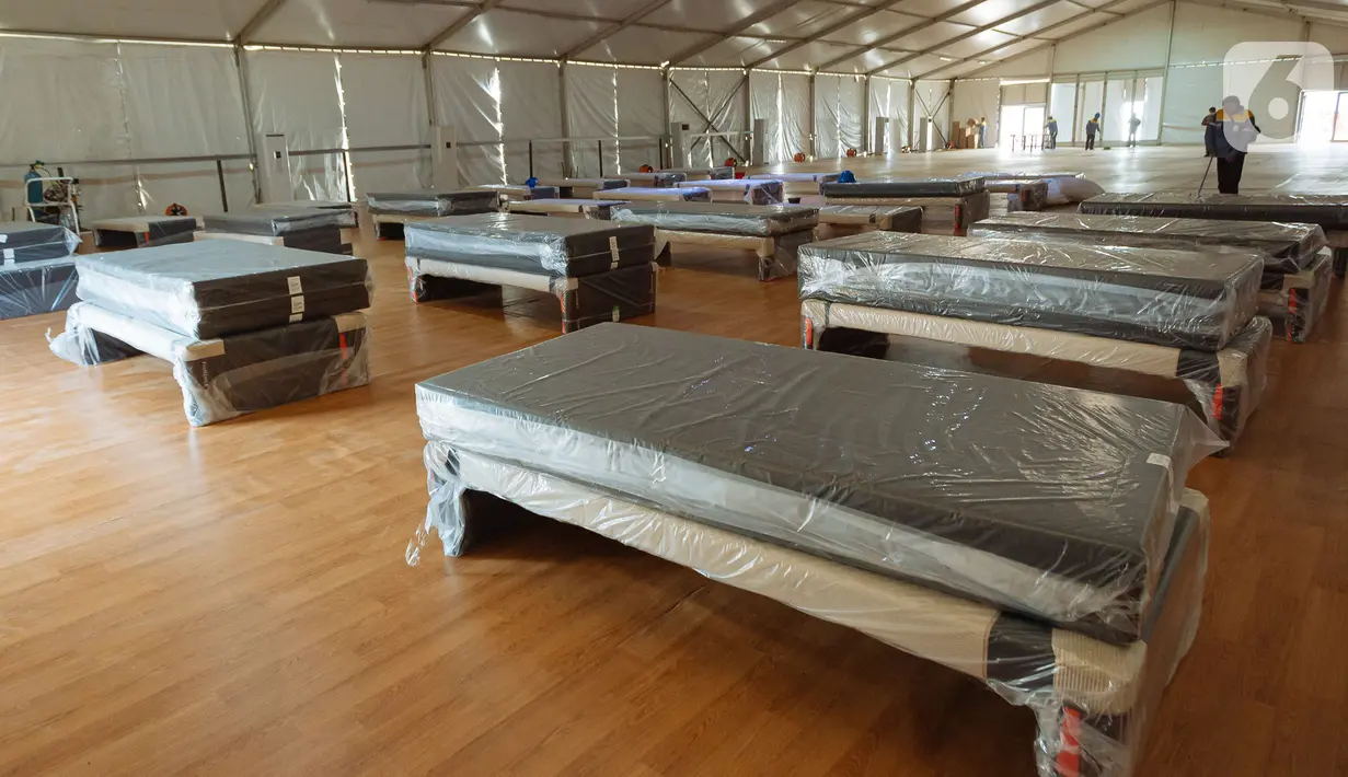 Rumah Oksigen Gotong Royong yang berada di jantung suplai oksigen pabrik Samator Group diperuntukan bagi warga terpapar COVID-19 dengan gejala sedang (kategori 2) dan diharapkan dapat membantu penurunan Bed Occupancy Rate (BOR) rumah sakit di Jakarta. (Liputan6.com/HO/Ading)