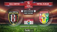 Bali United Vs Mitra Kukar (Bola.com/Adreanus Titus)