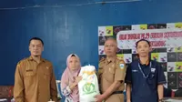 Kantor Pos Garut, Jawa Barat sukses mendistribusikan penyalur program bantuan pangan beras pemerintah hingga 18 ribu ton untuk tahap 2 tahun 2024. (Liputan6.com/Jayadi Supriadin)