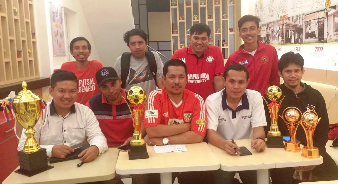 Asosiasi Futsal Provinsi (AFP) Sulsel. (Bola.com/Abdi Satria)