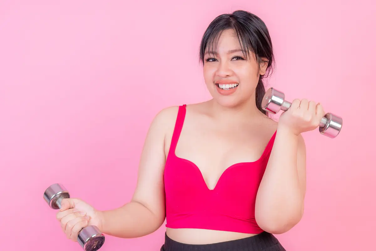 perempuan menurunkan berat badan