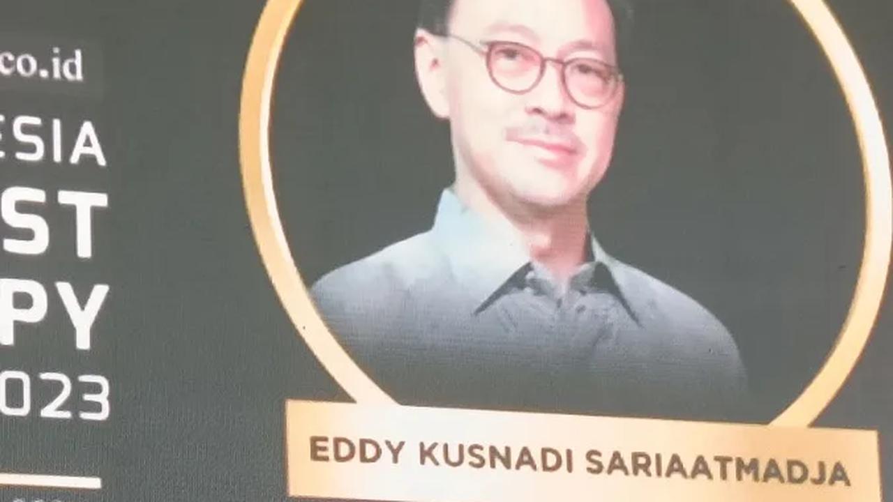 Raih Penghargaan Indonesia Best Philanthropy Award 2023, Ini Pesan Eddy Sariaatmadja