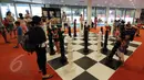 Untuk menambah wawasan tentang dunia olahraga, sebuah perpustakaan ‘Sport Library’ disediakan di areal National Stadium Singapura. Selain berisi buku, Sport Library juga dilengkapi dengan arena bermain, Senin (1/6/2015). (Liputan6.com/Helmi Fithriansyah)