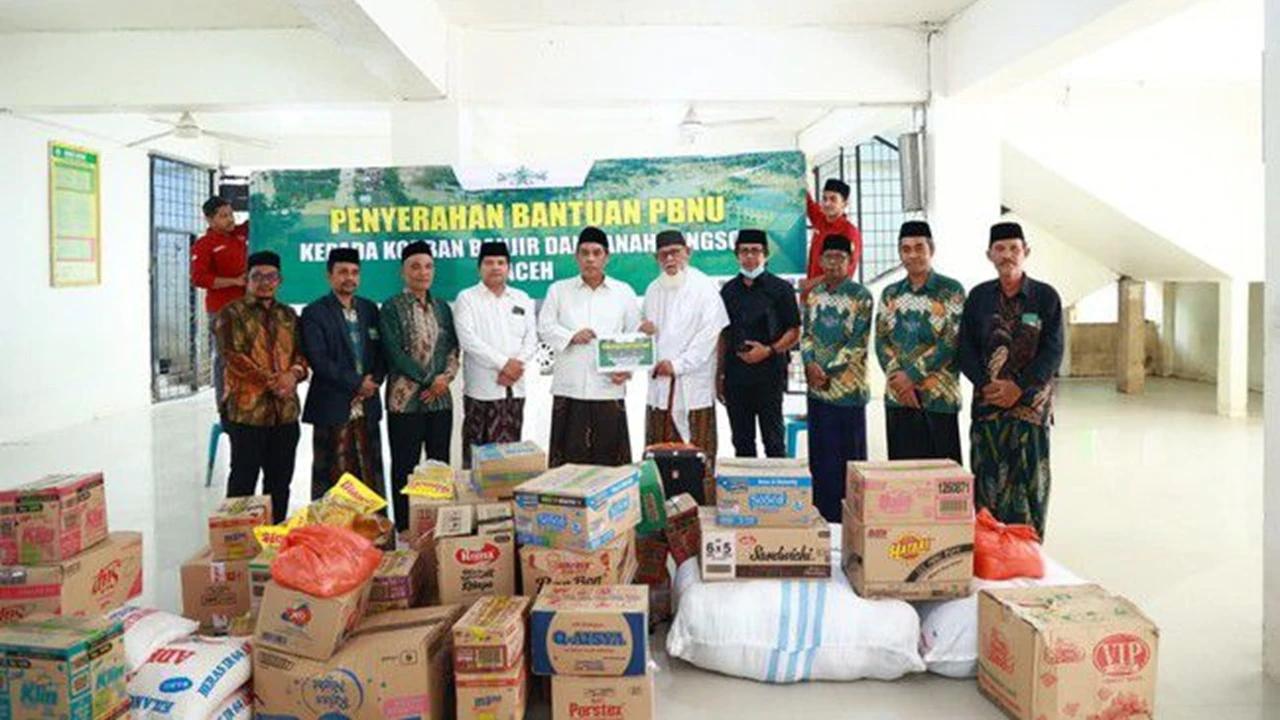 PBNU Salurkan Bantuan Kemanusiaan Rp1 Miliar untuk Korban Bencana di Aceh