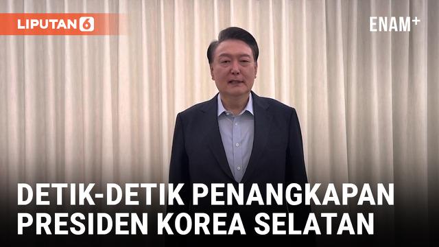 Presiden Korea Selatan Yoon Suk Yeol Ditangkap