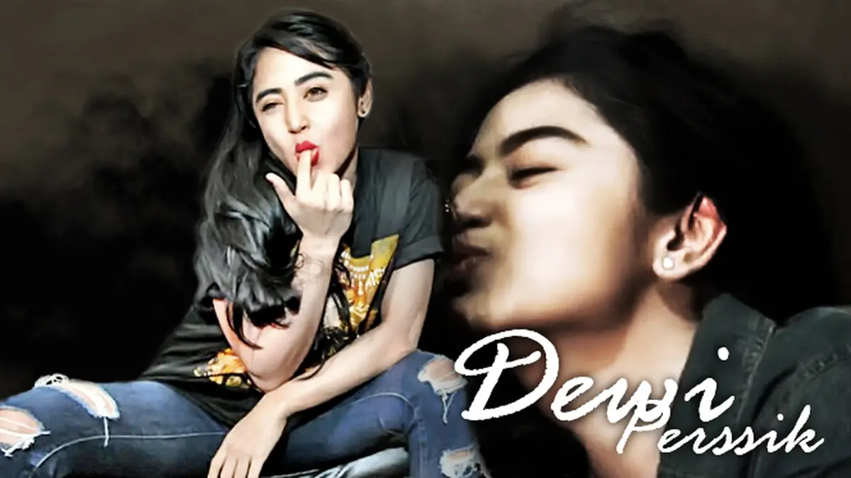 Bokeh dewi persik