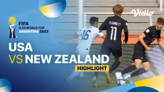 Berita video highlights 16 besar Piala Dunia U-20, Amerika Serikat menang 4-0 atas Selandia Baru, Rabu (31/5/23)