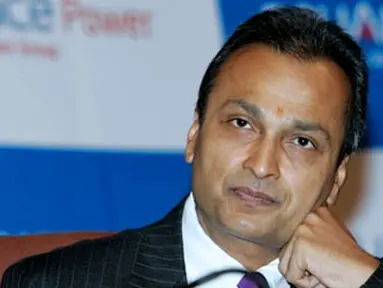 Chairman of India&#039;s Reliance Power Anil Ambani watches proceedings at a ceremony to mark the listing of the company at The Bombay Stock Exchange (BSE) in Mumbai on February 11, 2008. AFP PHOTO/Sajjad HUSSAIN