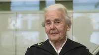 Ursula Haverbeck, wanita sepuh yang dijuluki Nenek Nazi. (AP)