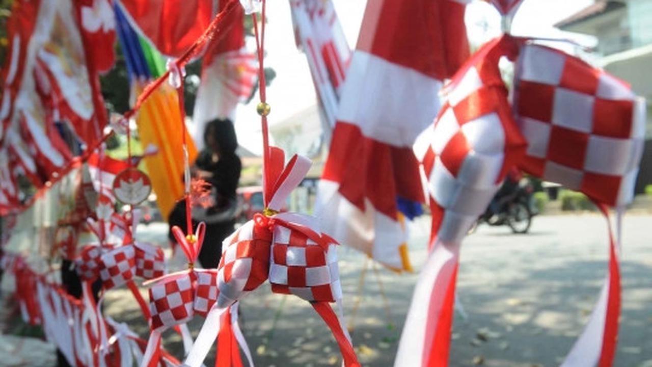 Pernak-pernik perayaan 17 Agustus mulai marak