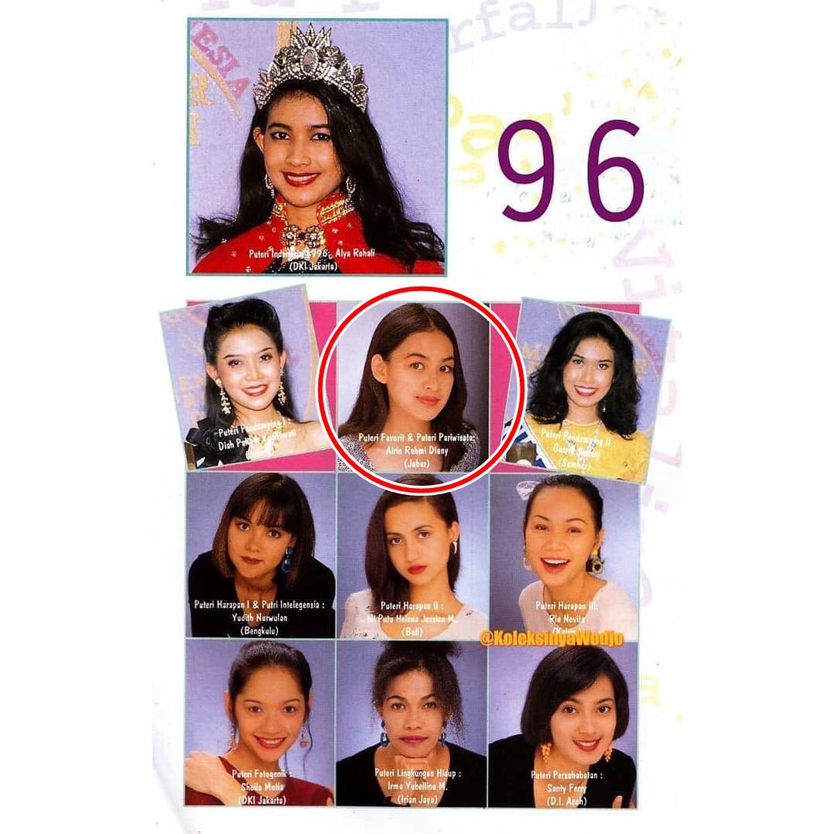 Airin Puteri Indonesia 1996