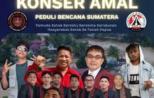 Masyarakat Batak Papua Gelar Konser Amal Peduli Bencana Sumut, Ajak Donasi Korban Bencana