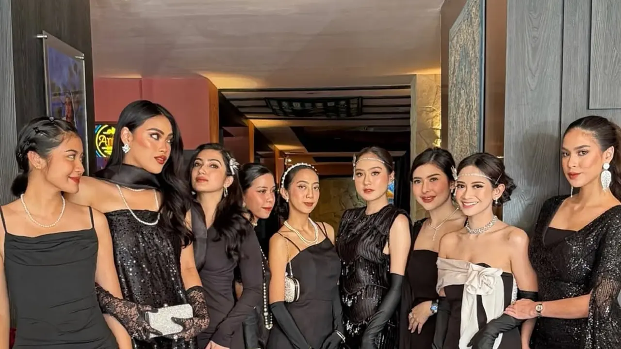 6 Potret Salshabilla Adriani Jadi Bridesmaid di Nikahan Sahabat, Tampil Menawan