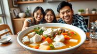 resep sop ikan ©Ilustrasi dibuat AI