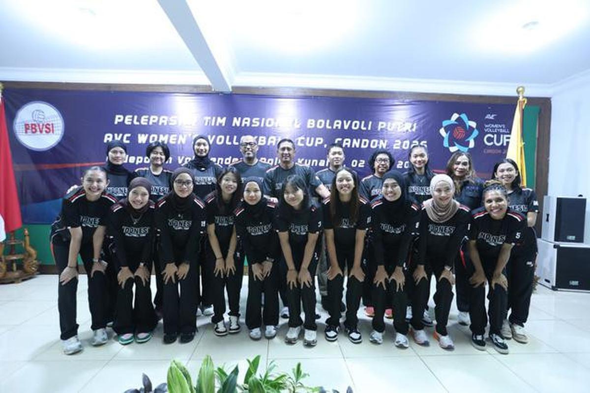 Imam Sudjarwo Lepas Timnas Voli Putri Indonesia ke AVC Women's Volleyball Cup 2026: Lupakan Pacar, Utamakan Negara