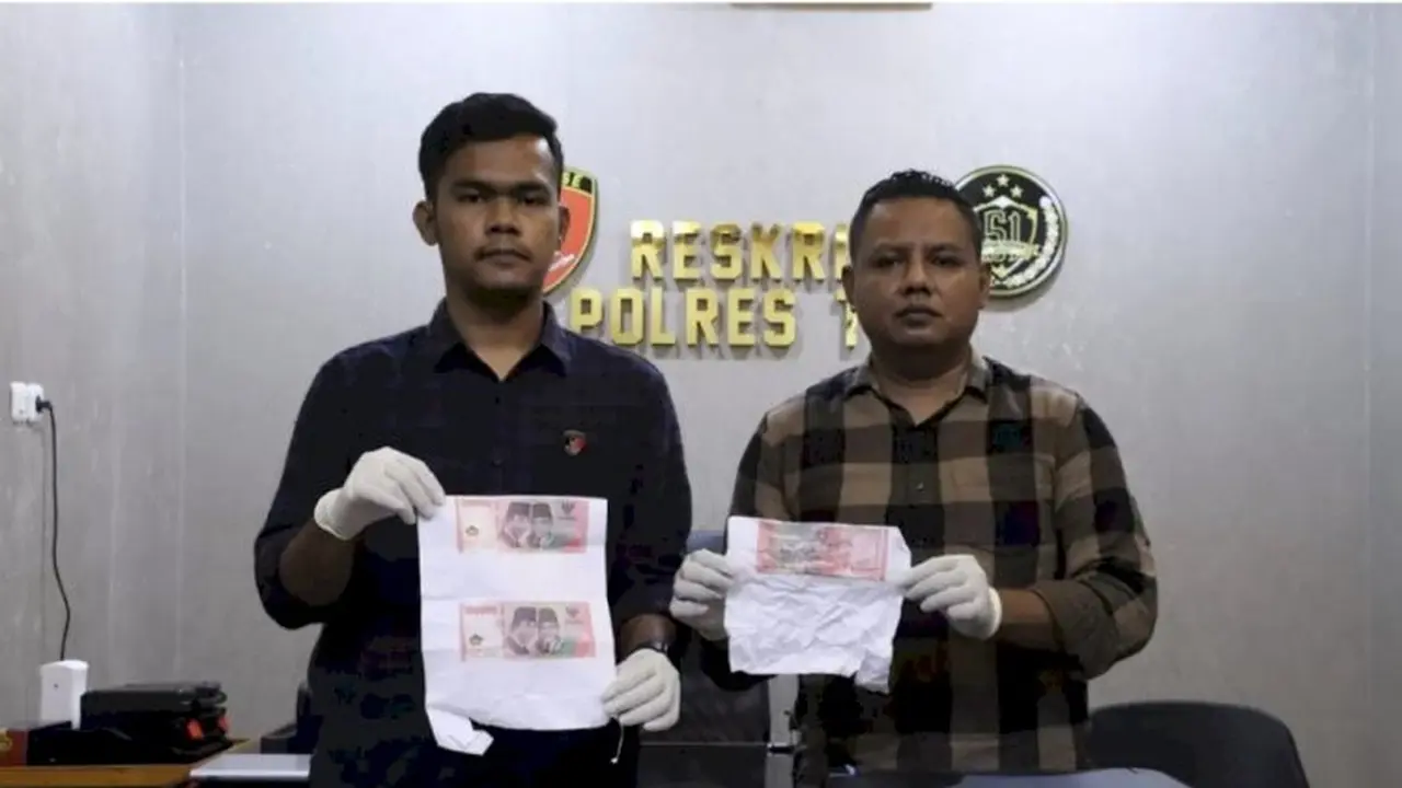 Pria di NTT Ditangkap Polisi usai Cetak dan Pakai Uang Palsu