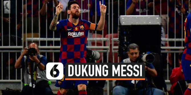 VIDEO: Legenda Brasil Kaka Dukung Messi Pindah ke Liga Inggris