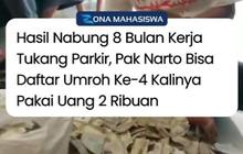 VIDEO: Tukang Parkir Umrah 4 Kali Pakai Uang Rp2000