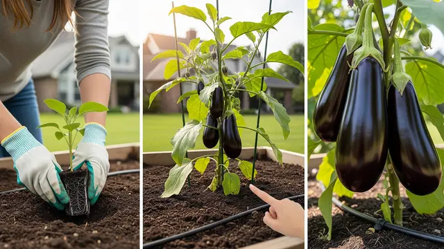 Cara Menanam Terong agar Buah Tidak Kecil-Kecil (AI)