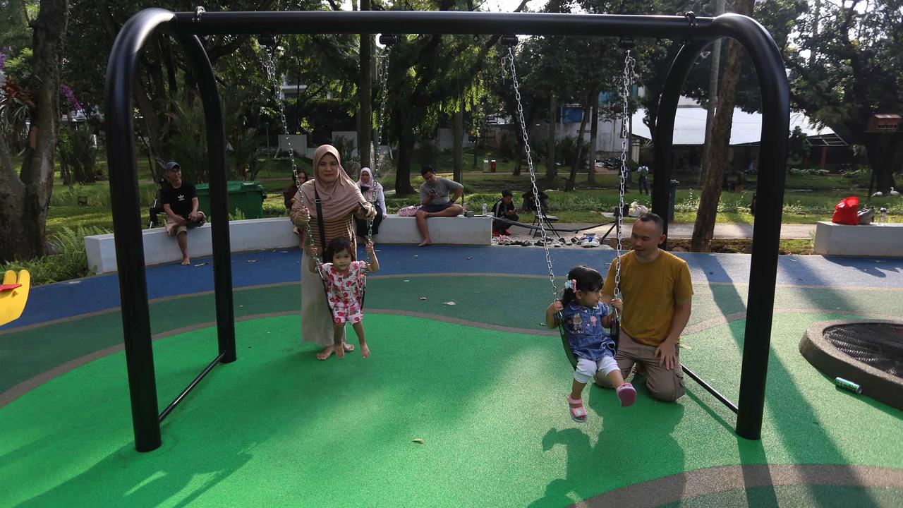 FOTO: Taman Bendera Pusaka Hadirkan Ruang Hijau Terpadu di Jakarta Selatan