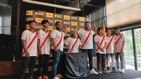 Skuad Poco Star siap tempur di ajang FFWS 2023, mereka berambisi membawa pulang gelar juara. (Bola.com/Hery Kurniawan)