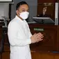 Terdakwa kasus dugaan pembunuhan berencana Brigadir Yosua, Ricky Rizal bersiap mengikuti sidang lanjutan di PN Jakarta Selatan,Selasa (14/2/2023). Sidang tersebut beragenda pembacaan vonis oleh majelis hakim. (Liputan6.com/Herman Zakharia)
