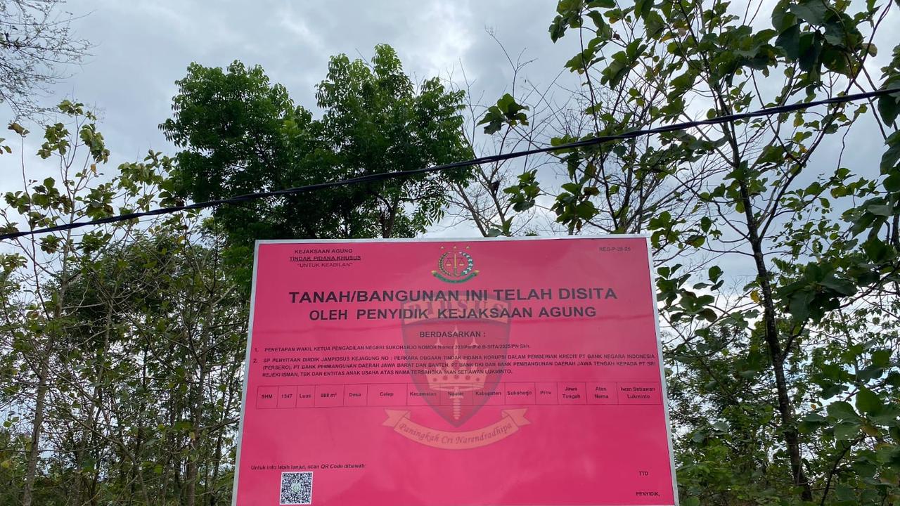 Kejagung Sita Aset Tanah Iwan Setiawan Terkait Kasus Sritex