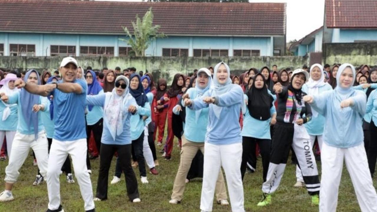 Pemkab Lamsel Perkuat Komitmen Bangun Kesehatan Jangka Panjang Lampung Selatan Lewat Olahraga