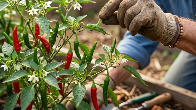 Cara Mengusir Ulat dan Semut Pada Tanaman Cabai Tanpa Pestisida Kimia