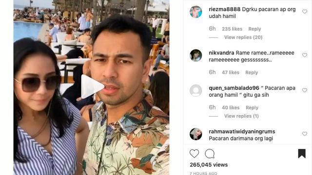 Nagita Slavina dan Raffi Ahmad