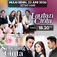 Intip keseruan sinetron  “Lautan Cinta” dan “Sebening Cinta” Siap Warnai Prime Time SCTV Mulai 22 Juni 2026 mendatang./ Foto dok: SCTV.