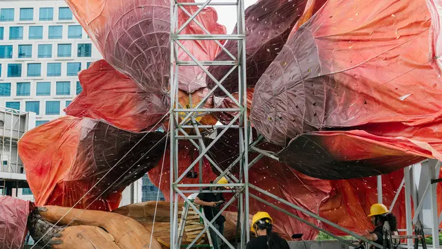 Ketika Stasiun BNI City Jadi Taman Seni, Akar Perjalanan Beri Makna Berbeda