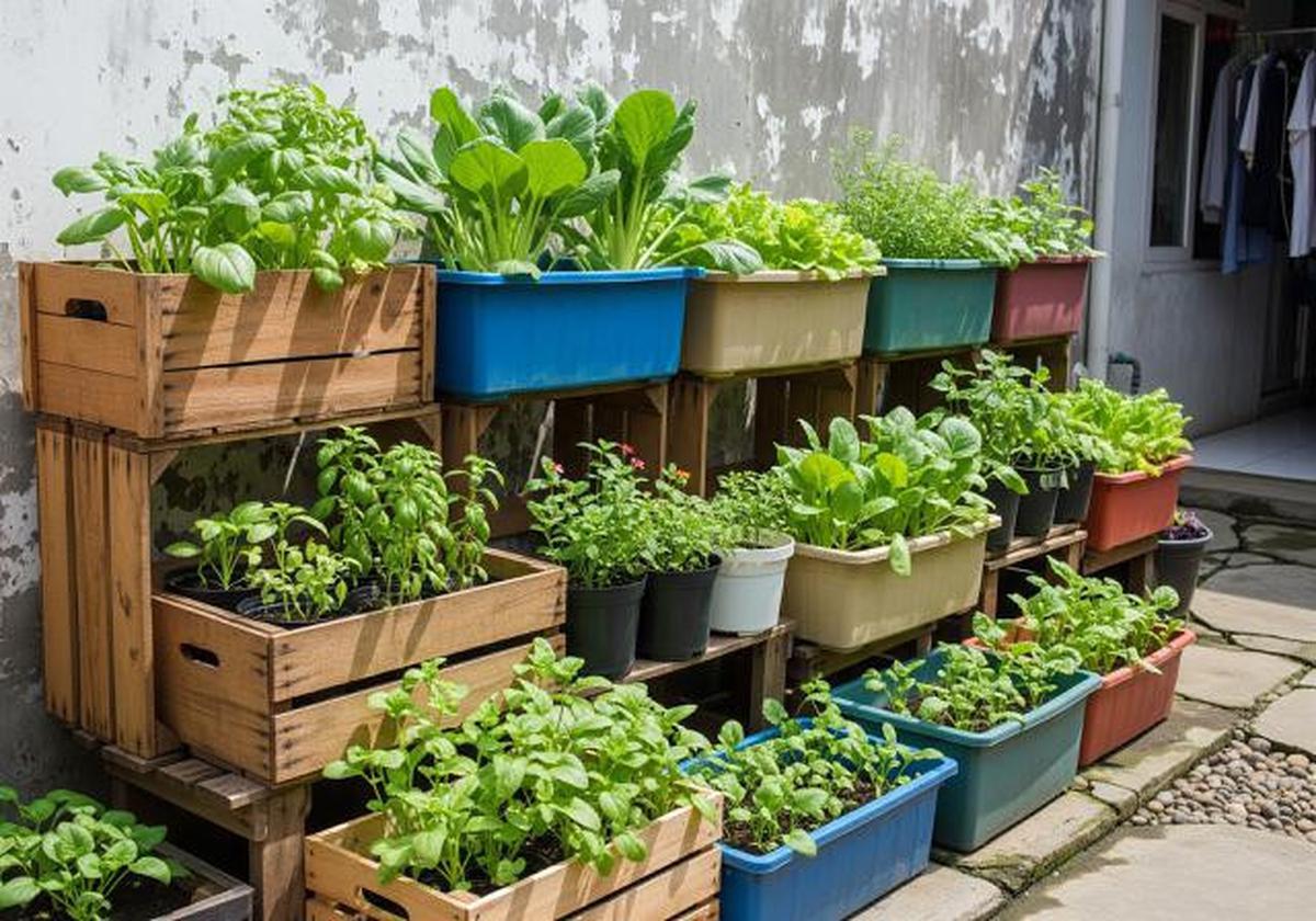 7 Cara Membuat Kebun Sayur Dekat Dapur agar Panen Rutin Setiap Minggu