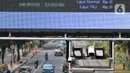 Kamera terpasang pada gerbang Electronic Road Pricing (ERP) di Jalan Medan Merdeka Barat, Jakarta, Rabu (20/11/2019). DKI Jakarta akan mengimplementasikan konsep ERP tahun mulai 2020. (merdeka.com/Iqbal Nugroho)