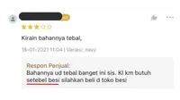 6 Review Pembeli Kasih Bintang 3 Ini Bikin Penjual Naik Darah (sumber: Twitter/txtdarionlshop)