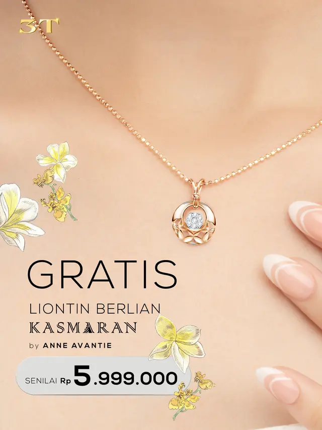 Gratis Liontin Berlian “Kasmaran”