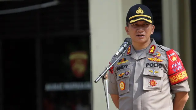 Apel Pasukan Pengamanan Pelantikan di Solo
