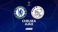 Cover prediksi&nbsp;Chelsea vs Ajax - Liga Champions. (Bola.com/Gregah Nurkhsani)