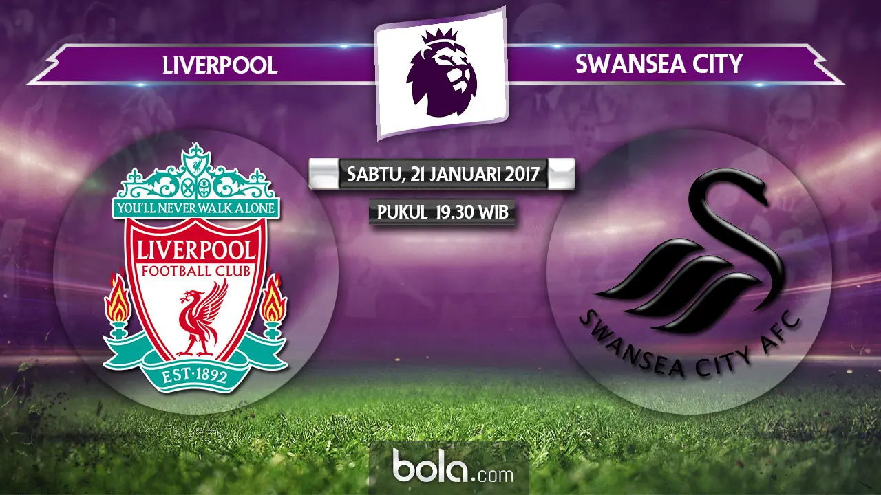 Premier League_Liverpool Vs Swansea City (Bola.com/Adreanus Titus)