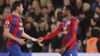 Michael Olise mampu tampil menjanjikan di bawah asuhan pelatih Crystal Palace, Patrick Vieira. Absennya Jordan Ayew dan Wilfried Zaha ke Piala Afrika 2021, dinilai akan membuatnya mendapatkan lebih banyak waktu bermain di skuat utama The Eagles. (AP/Ian Walton)
