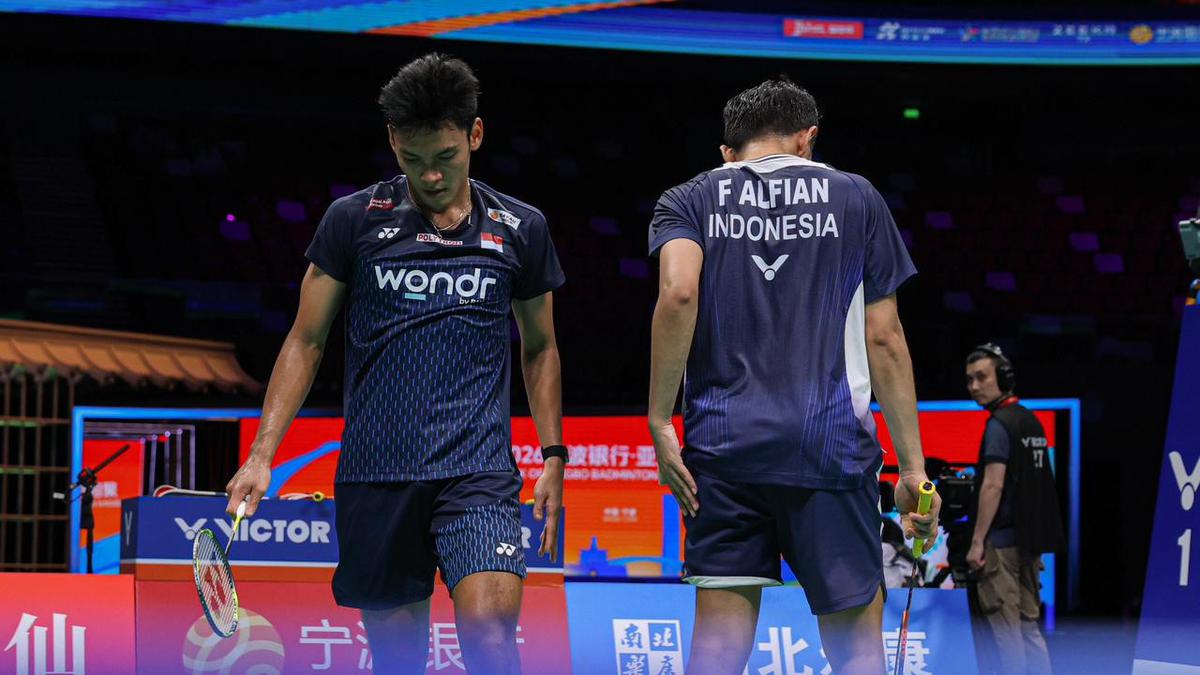 Hasil Kejuaraan Bulu Tangkis Asia 2026: Fajar/Fikri Kalah, Indonesia Tanpa Wakil di Final