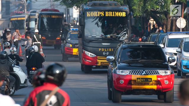 Napi Teroris Mako Brimob Dipindahkan ke Nusakambangan