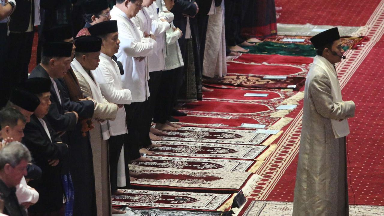 Prabowo-Gibran laksanakan salat Idulfitri di Masjid Istiqlal