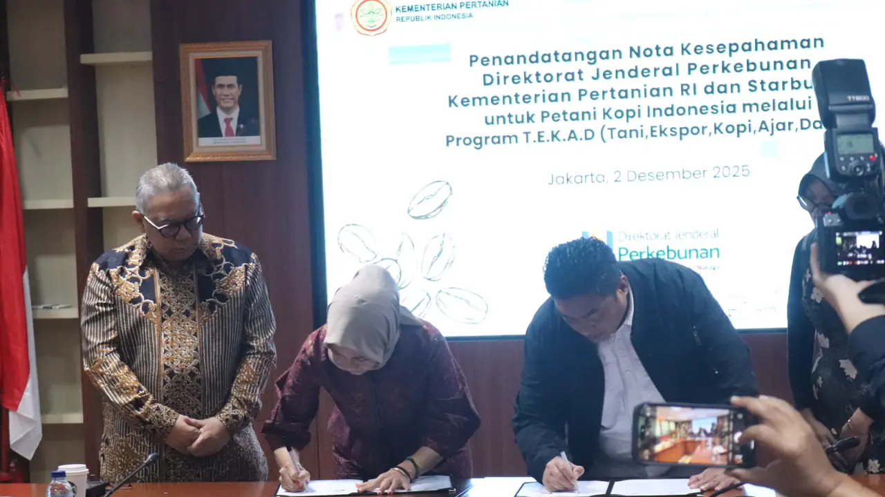 Penandatanganan MOU untuk Mendukung Petani Kopi Indonesia