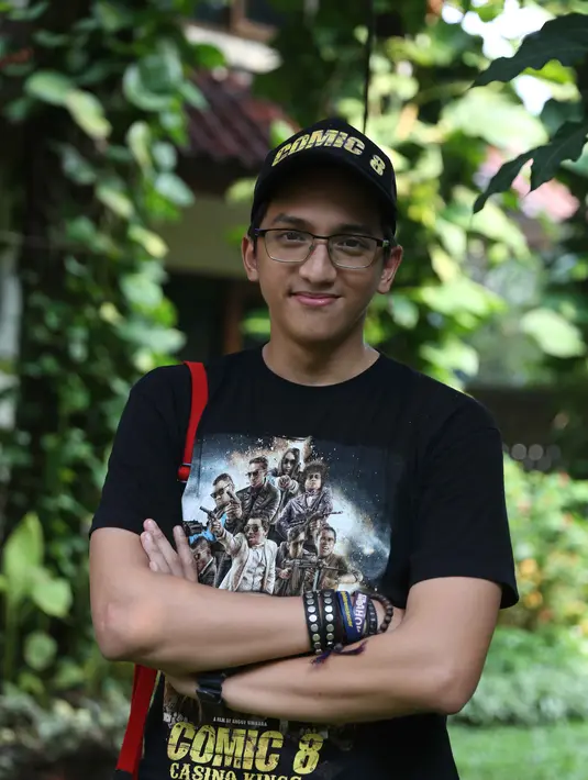 Ge Pamungkas sempat terlibat dalam beberapa film layar lebar tanah air yaitu, 'Comic 8', 'Luntang Lantung', 'Marmut Merah Jambu' dan 'Ngenest'. (Nurwahyunan/Bintang.com)