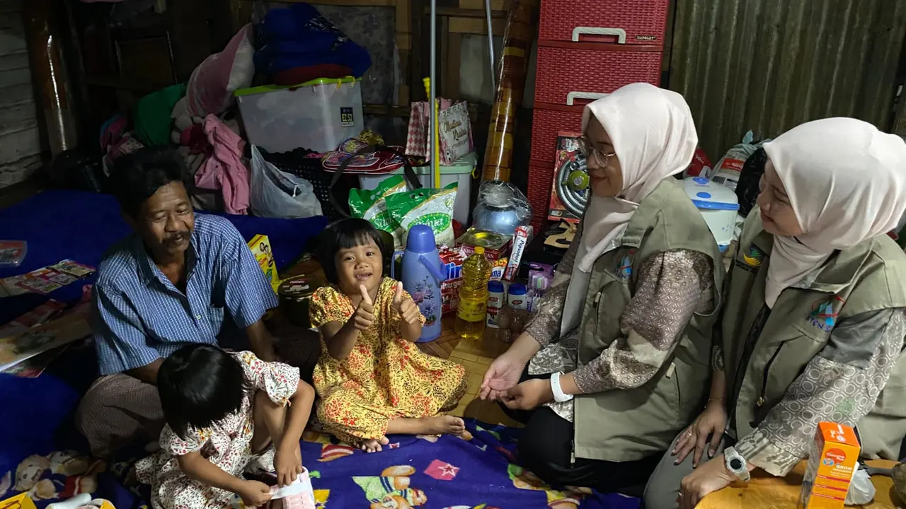 Hamdani optimistis kehidupannya akan lebih baik setelah dibantu Kementerian Sosial (Kemensos) untuk modal usaha.