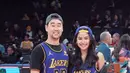 Maudy Ayunda dan Jesse Choi ikuti tren artis Hollywood yang bawa pasangan nonton NBA di Los Angeles [@jessechoi_]