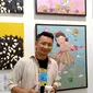 Intip Salah Satu Karya Seni Seniman Asal Indonesia dalam Art Jakarta 2023 dan Pandangan Anak Muda terhadap Karya Seni (Liputan6.com/Wanda Andita Putri)